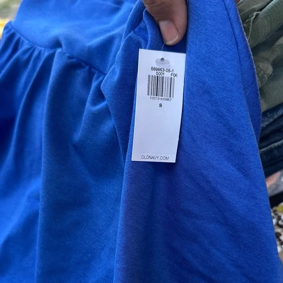 Old Navy Royal Blue Flared Skirt - Picture 4 of 4